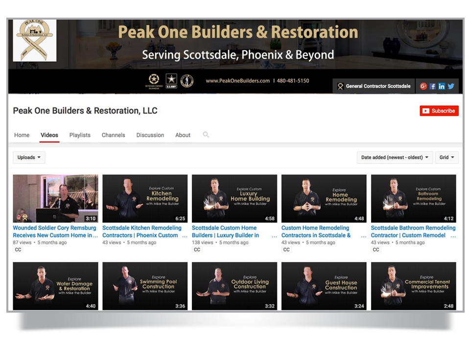 youtube lead generation for general contractors