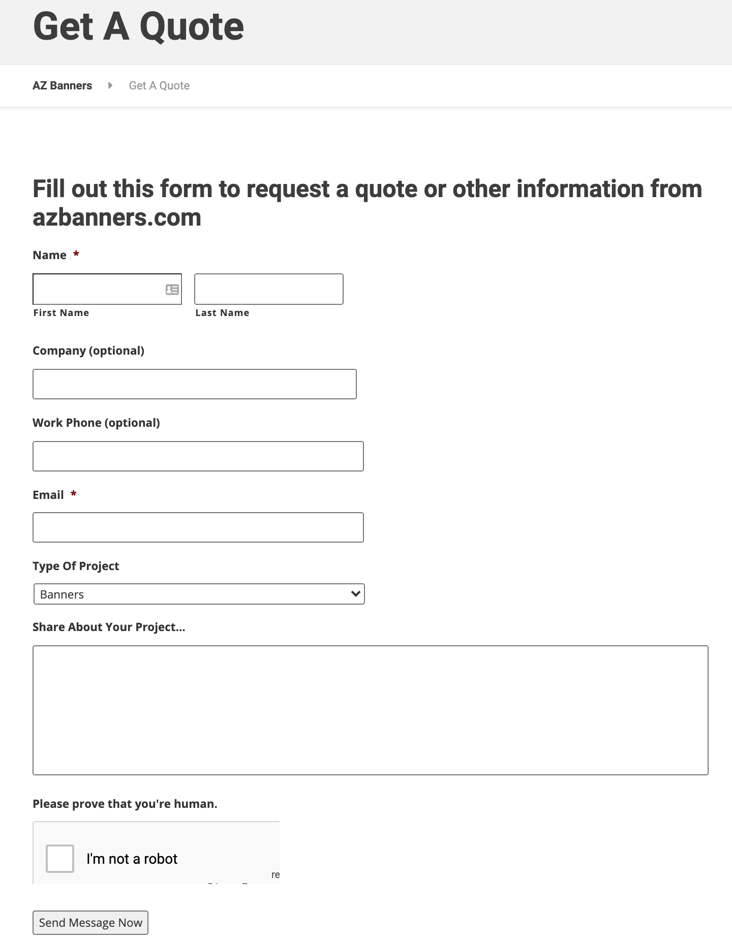 high converting website forms