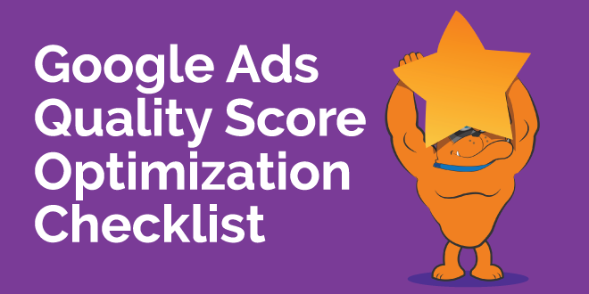 google ads quality score checklist
