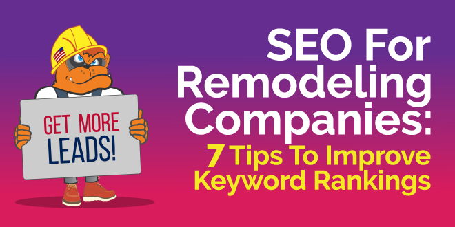 seo for remodeling companies